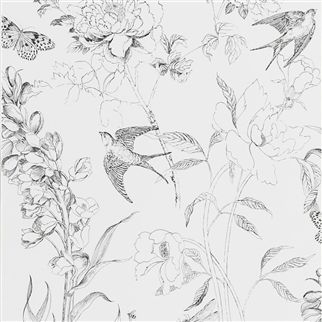 Обои Designers Guild Flowers Volume 1 Sibylla Garden PDG721/01